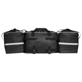 ATV Rear Storage Bag, 60L ATV Rear Cargo Storage Bag with Backrest & Waterproof Cover