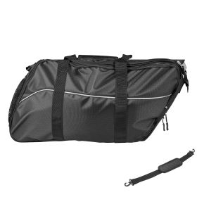 Motorcycle Saddlebag Liner Bag, 18 L Insert Storage Travel Luggage Bag Organizer