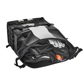 Motorcycle Saddlebag, 56 L (28 L x 2) Large Capacity Side Saddle Bag Compatible with Most Motorcycles
