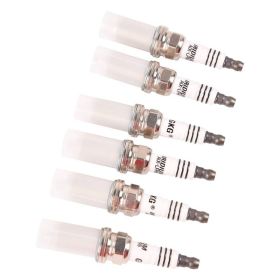 6Pcs Iridium Plugs For 350Z Altima Titan 224015M015 PLFR5A11 VQ35DE (Option: See image)