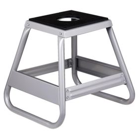 Motorcycle Motocross Dirt Bike Panel Stand Silver (Color: Silver)