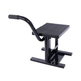 Lifts Jack Stand for Motorcycle Dirt Bike Stands (Color: Black, Load Capacity: 330 lbs)