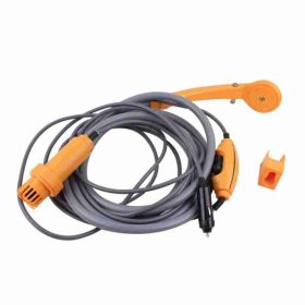 Portable Camping Shower Adjustable Water Flow Leakproof 2.5 L/min Outdoor Showerhead Sprayer (Option: Default)